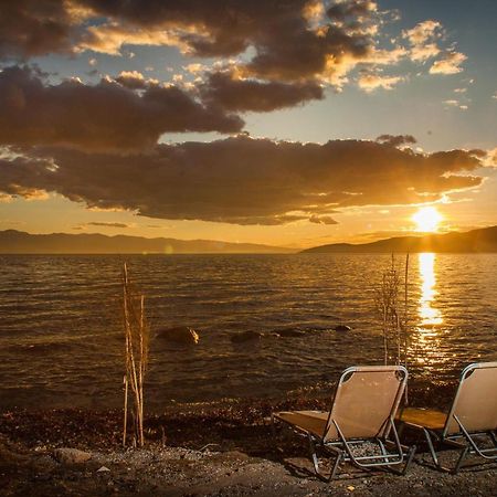 Вілла Karnagio Seafront In Agria Kato Lekhonia Екстер'єр фото