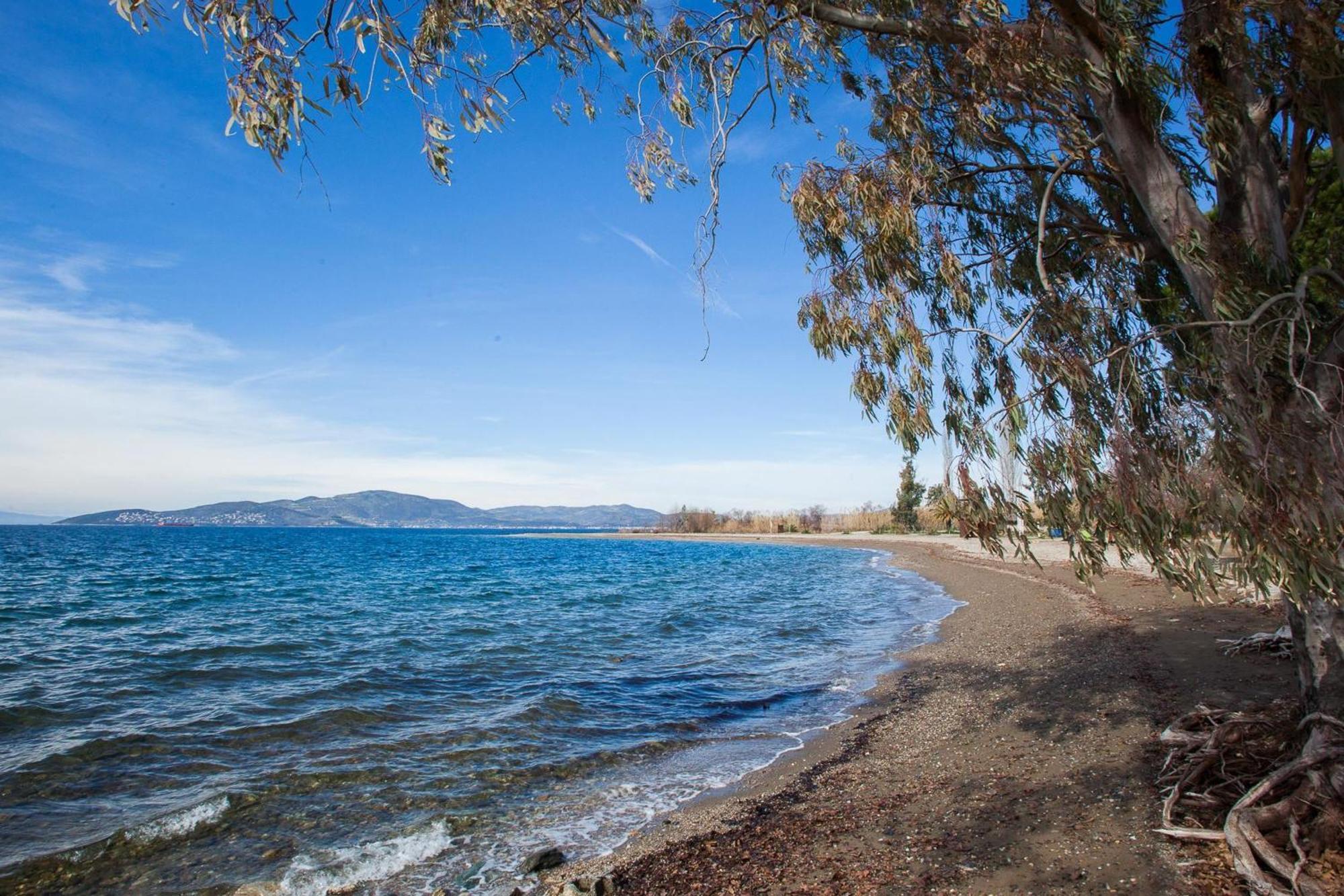 Вілла Karnagio Seafront In Agria Kato Lekhonia Екстер'єр фото